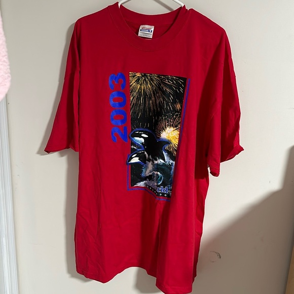 Vintage seaworld Tee size XXL - Picture 1 of 4